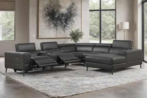 New gray 136 wide modern - new,
